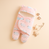 Baby Fleece Swaddle Sheep Pink - Sunshine