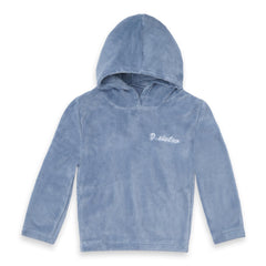 Kids Fleece Hoodie & Pajama Set Light Blue - Sunshine